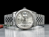 Rolex Datejust 36 Argento Jubilee 16234 Silver Lining